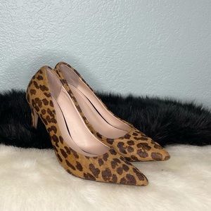 Victoria Secret leopard high heels / size 9